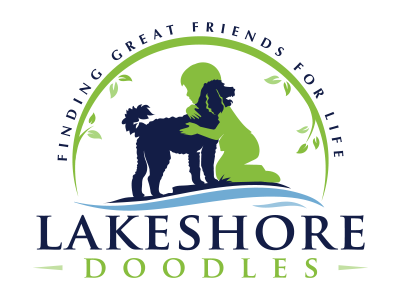 Logo for Lakeshore Doodles. Rochester, NY.