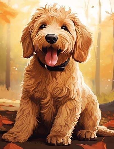 Image of a Goldendoodle as a placeholder.