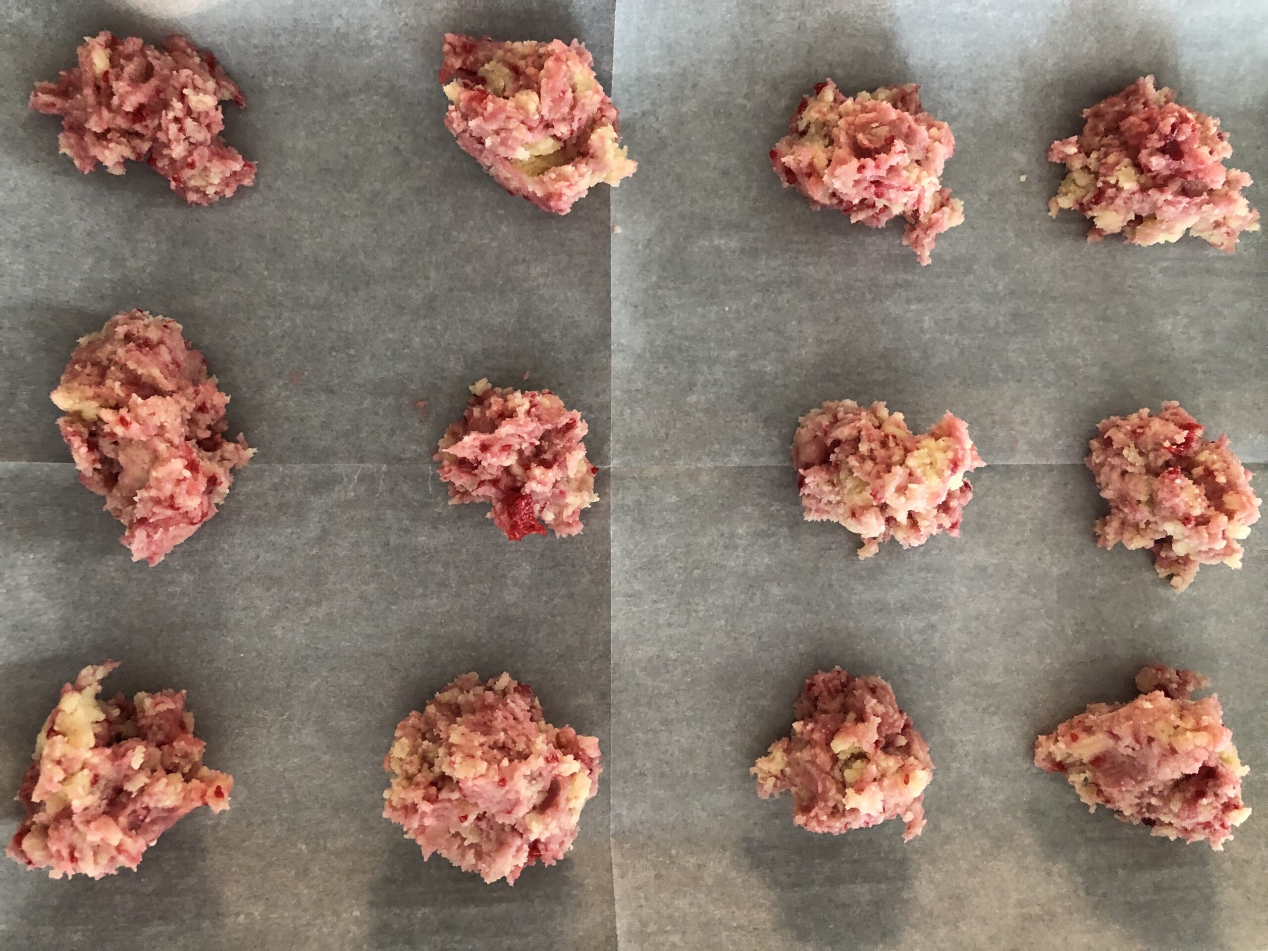 Lemon Raspberry Cookies to bake