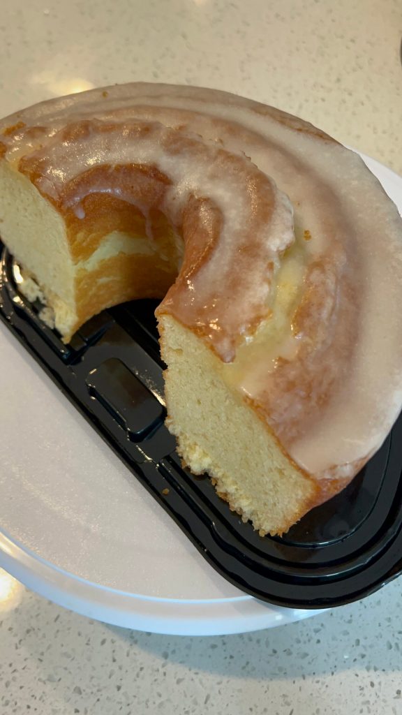 Store bought Pound Cake