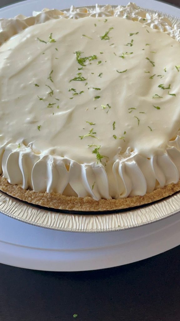 Making your store bought key lime pie taste better