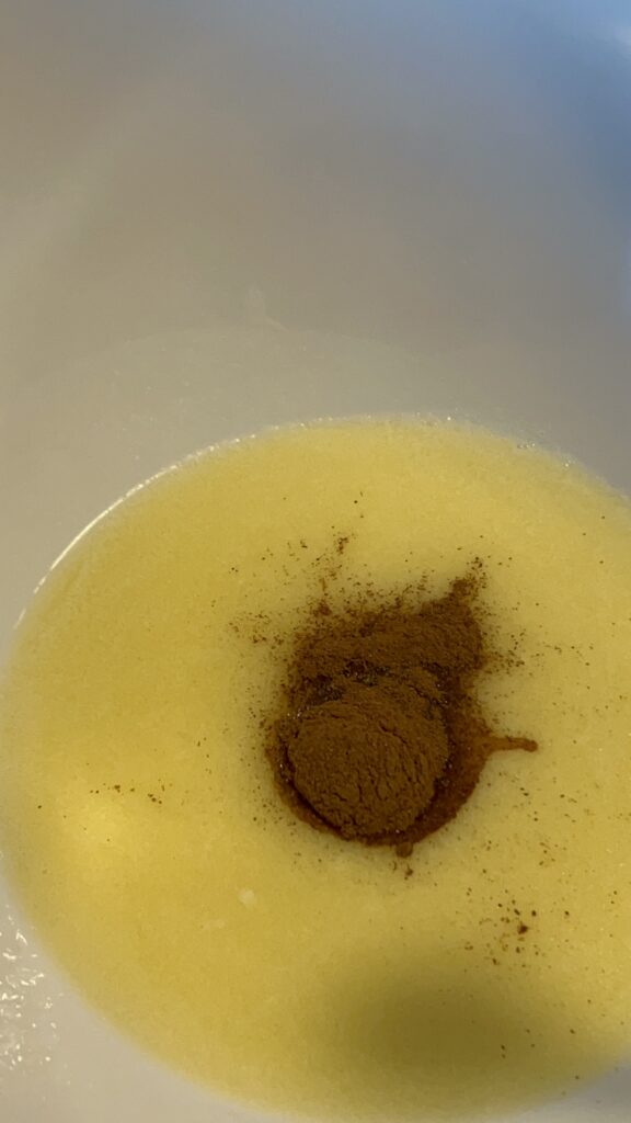 Melted Butter and Cinnamon