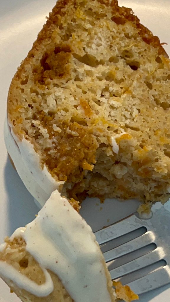 Moist Sweet Potato Pound Cake