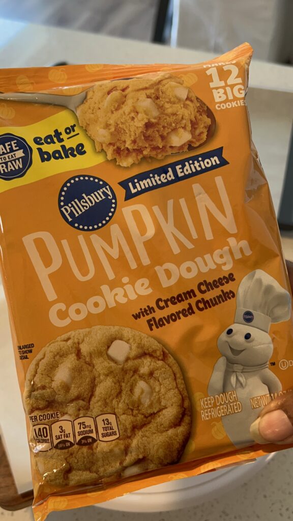 Pumpkin Cookie Dough