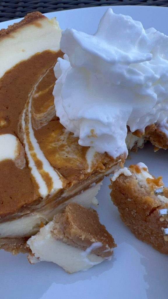 The best Pumpkin Pie Cheese Cake Recipe.