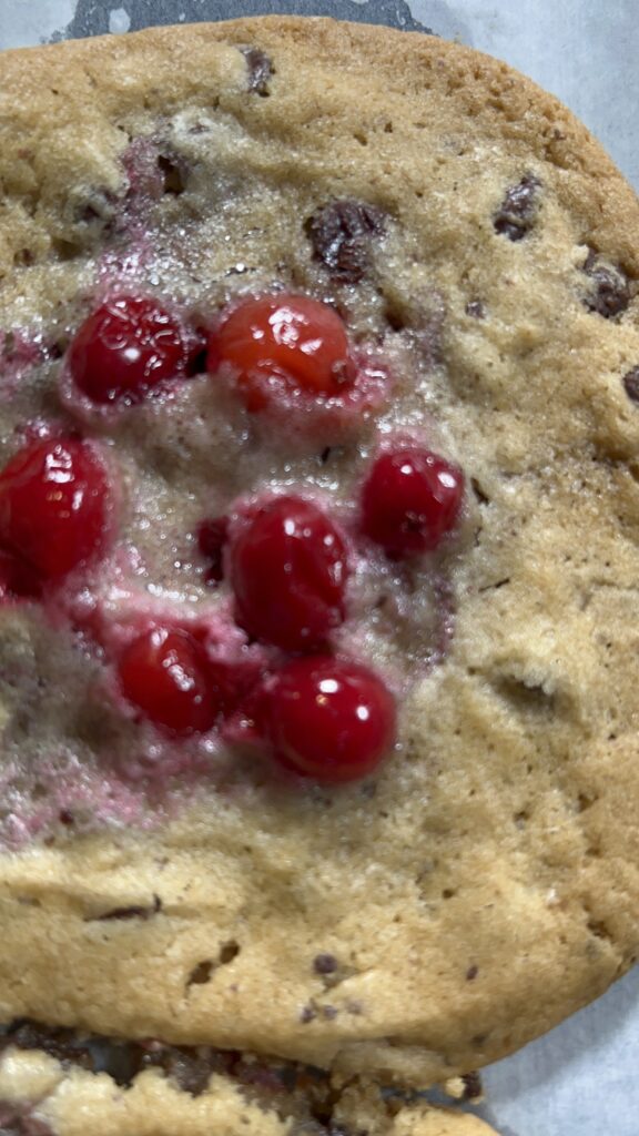Cranberry Chocolate chip cookies