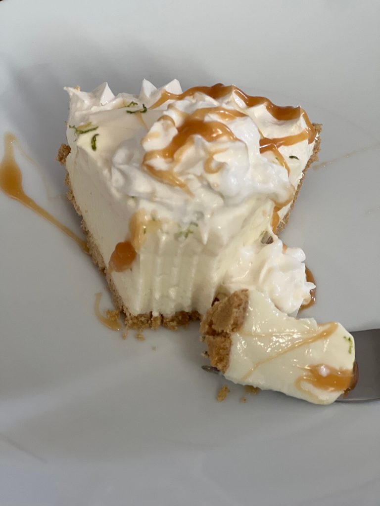 How to make store bought Key Lime pie taste better
