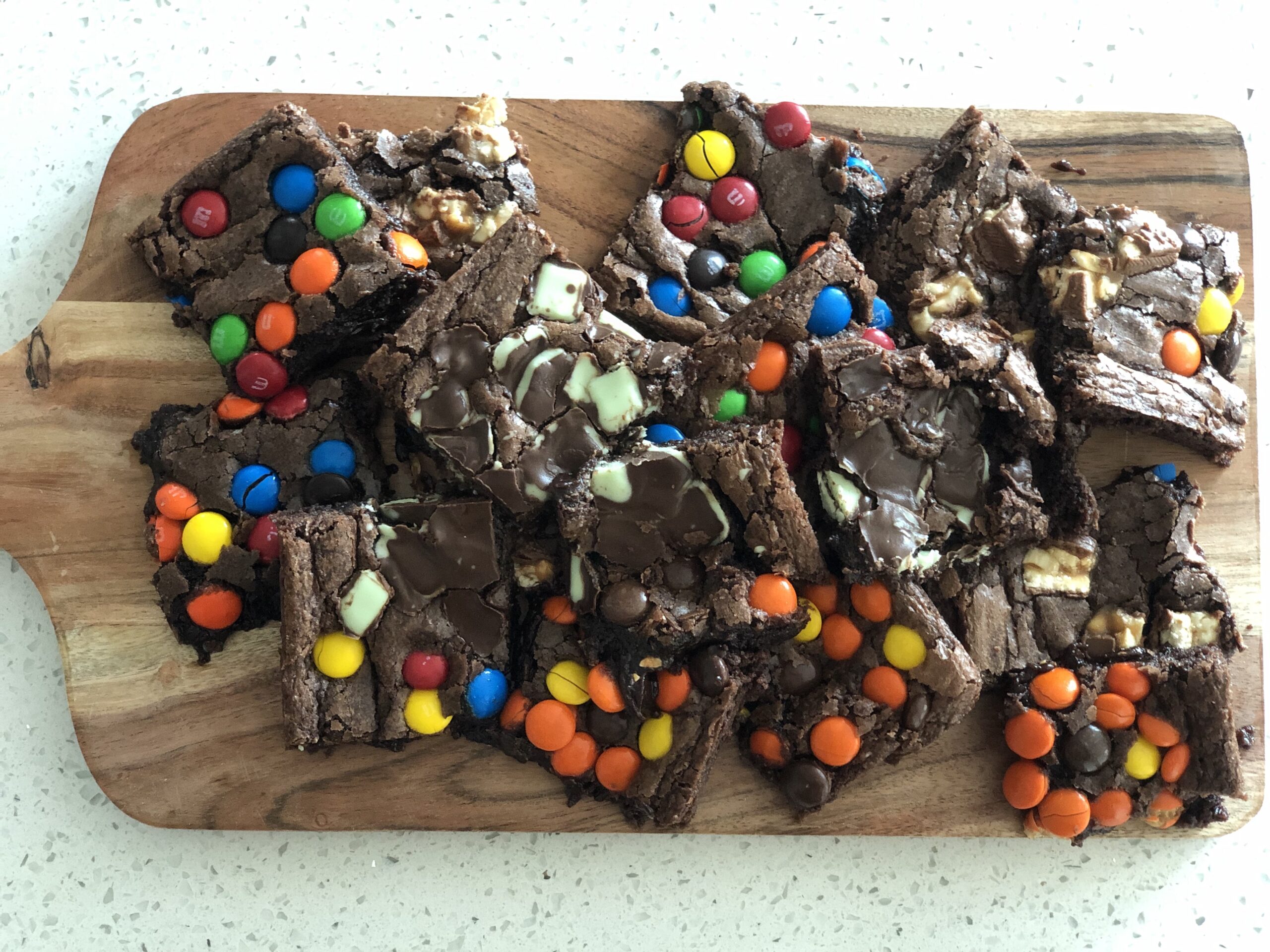 Get ready to serve your brownies