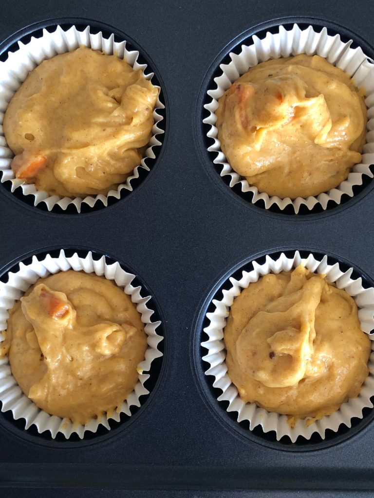 Sweet Potato Cupcake Mixture!