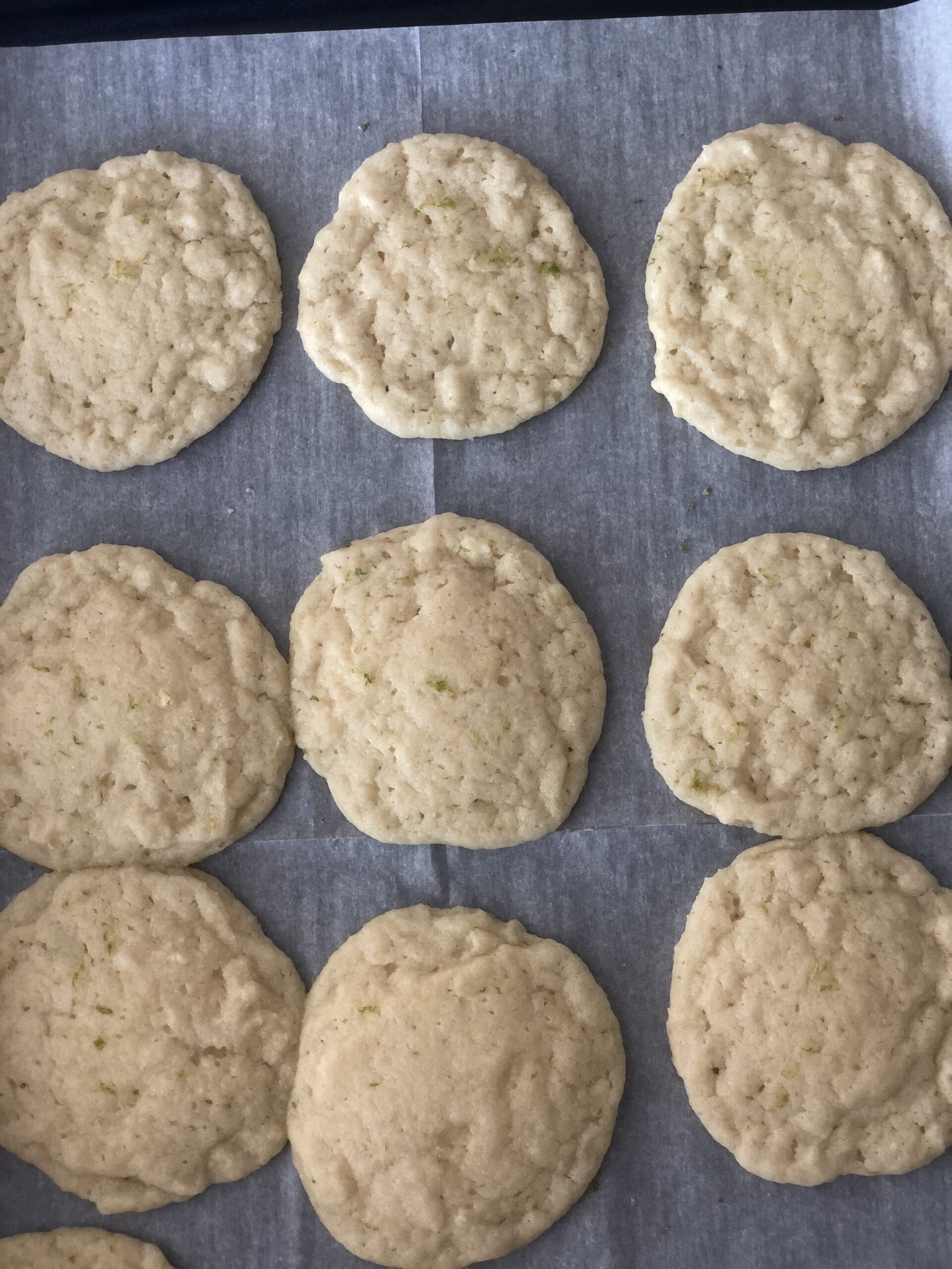 Key Lime Sugar Cookies are Complete