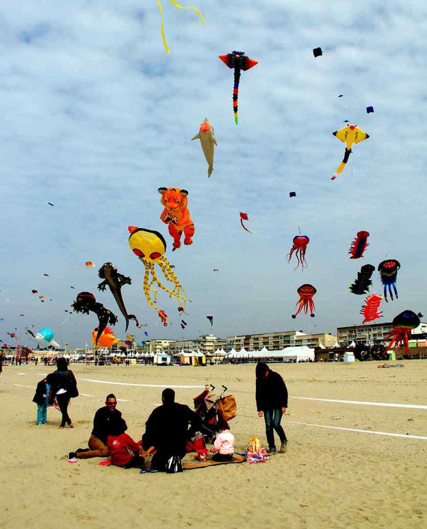 Jamaica kite festival in April and march