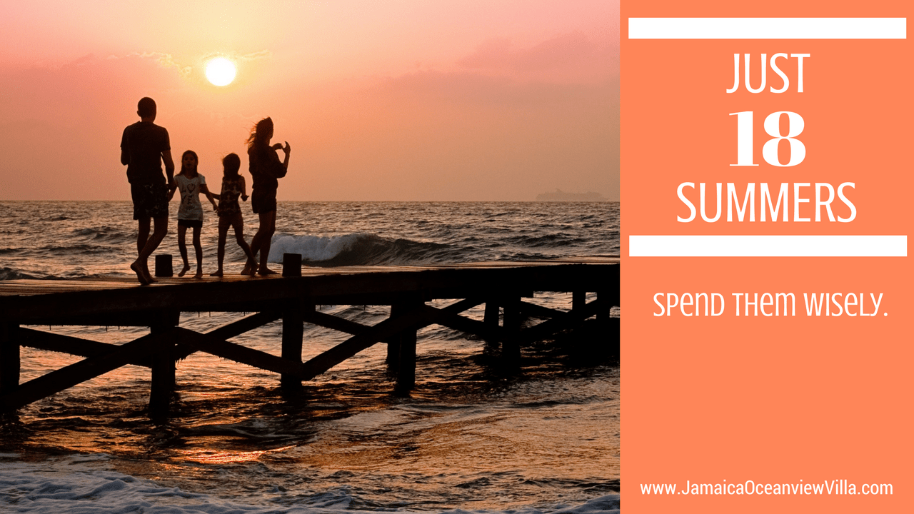 18 summers, 1 in Jamaica