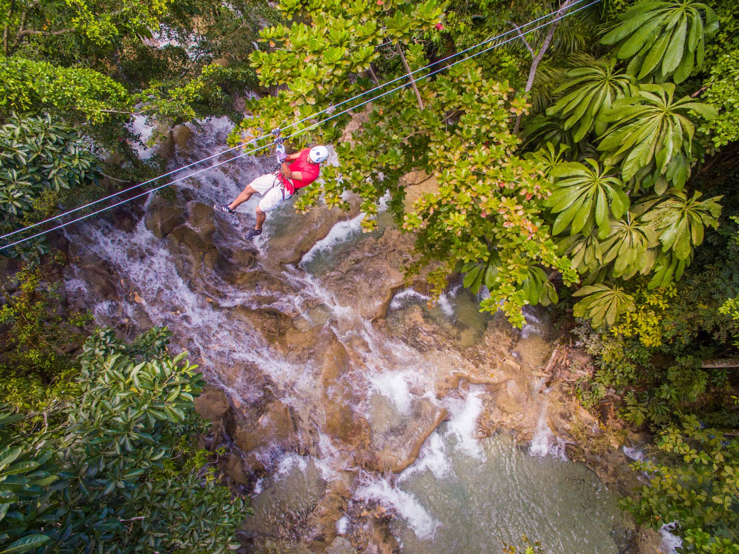 Jamaica zip lining activities