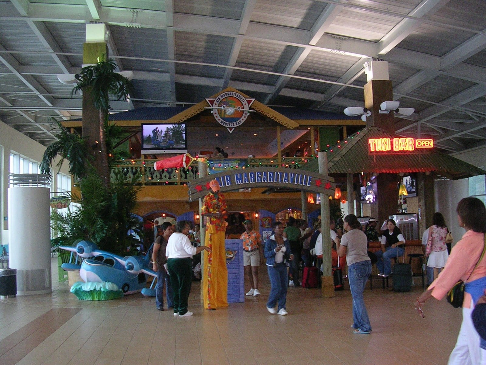 Margarittaville beach bar in Ocho Rios