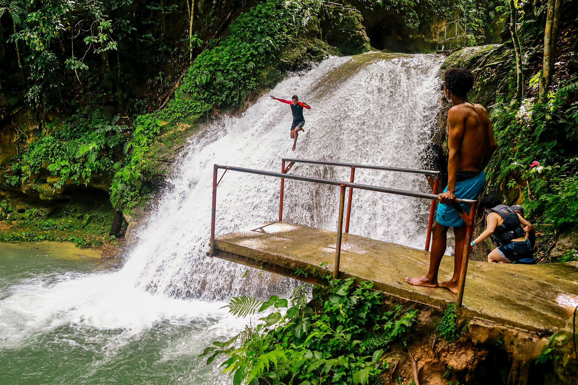 Things to Do at Blue Hole waterfalls in Ocho Rios