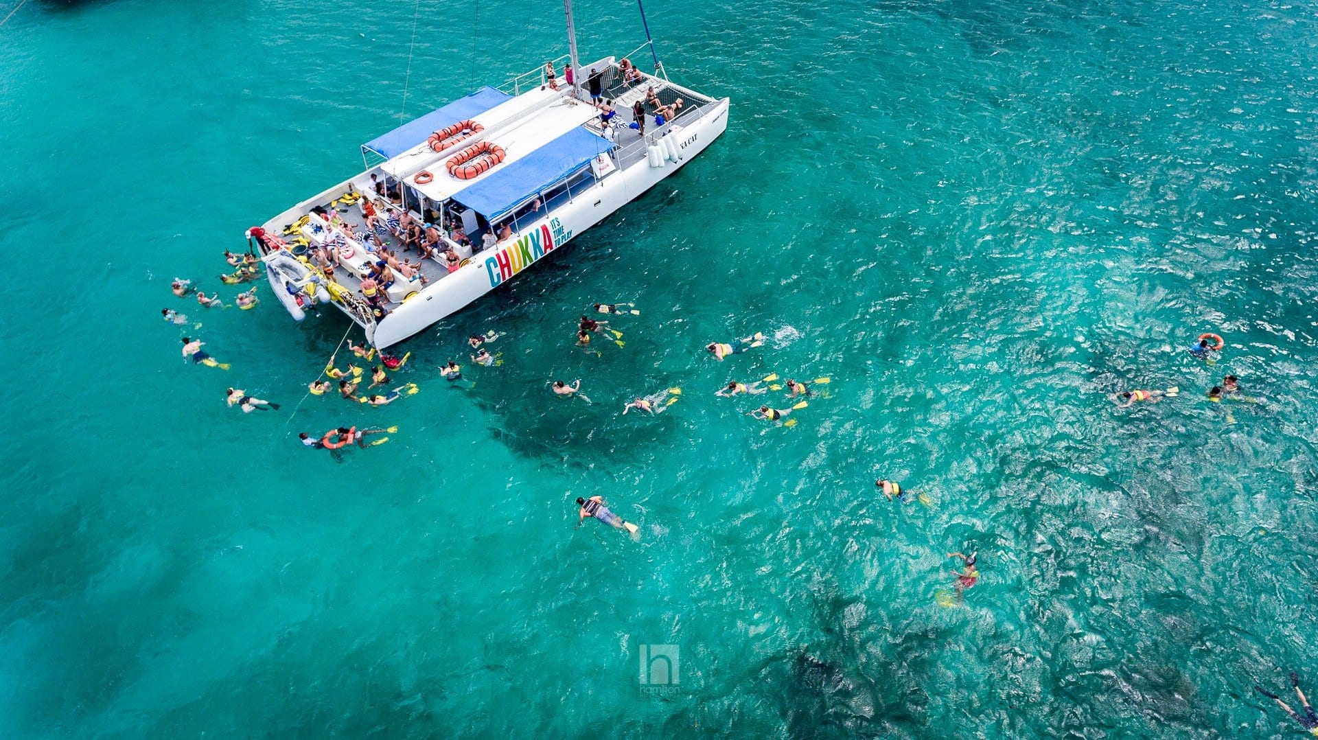 Jamaica villa Catamaran cruise