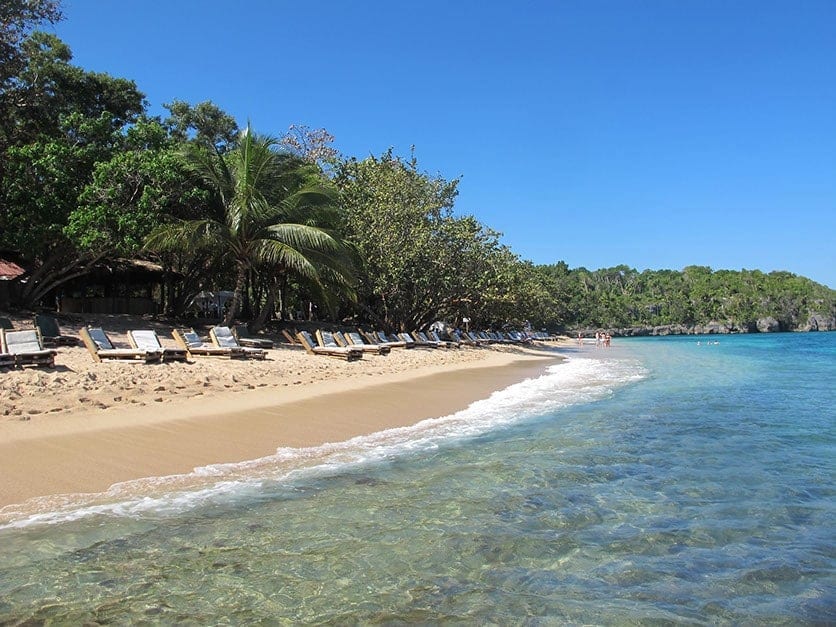 Beach in Ocho Rios Jamaica