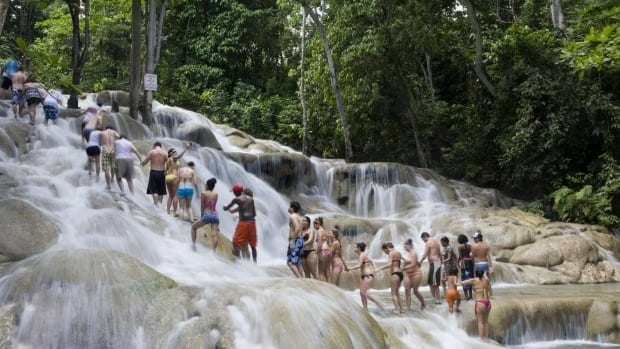 Climbing Dunn's River Fall in Ocho Rios Jamaica