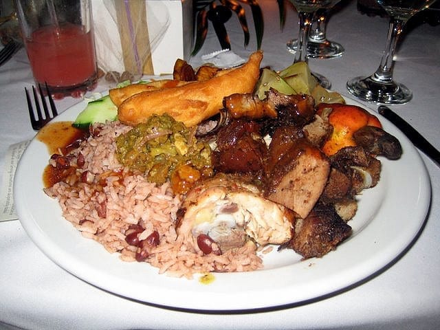 delicious Jamaican food