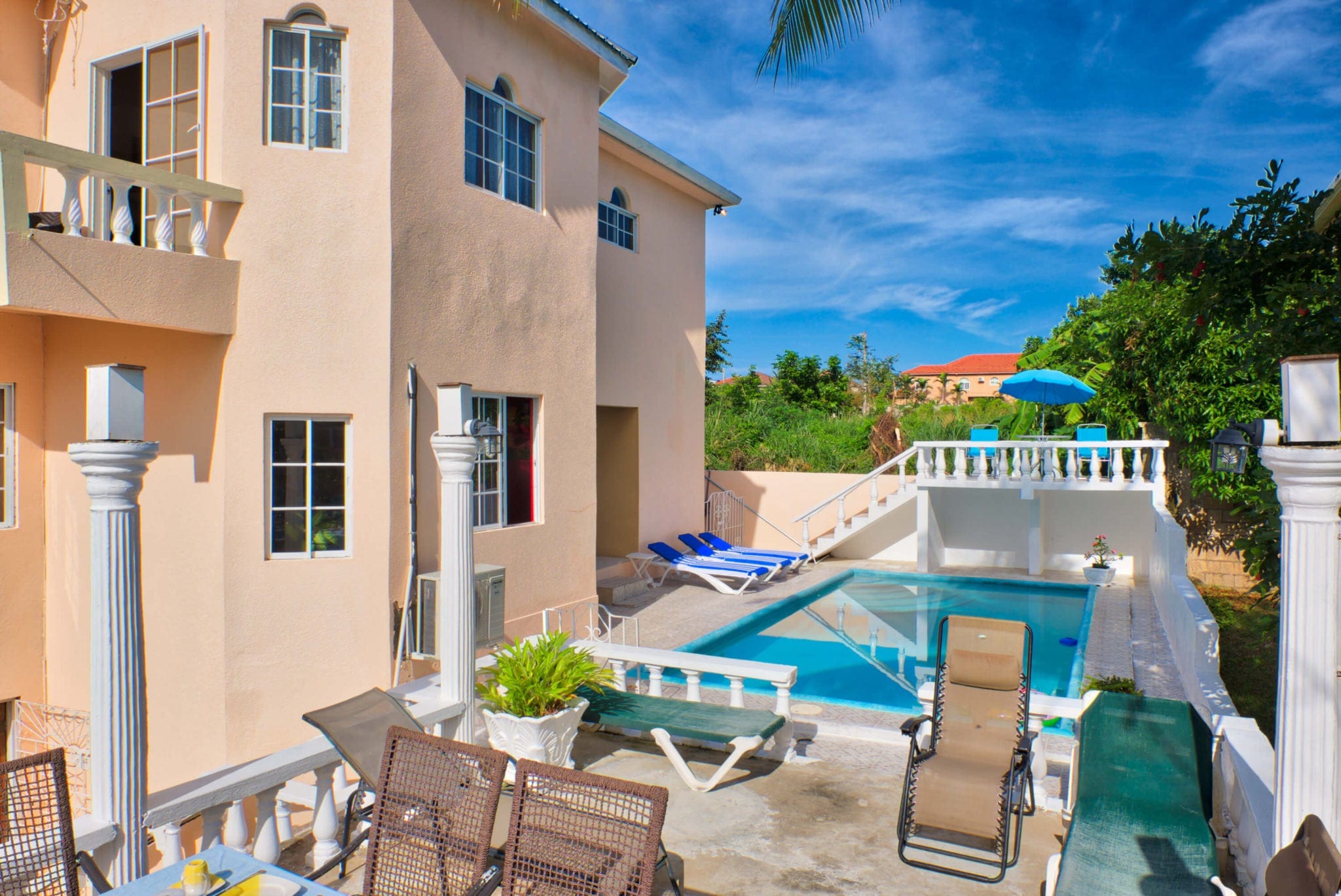 Private swimming pool at your villa